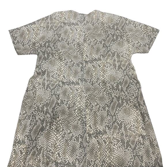 BABATON Aritzia Wallace Wrap Dress Sz XS Snake Print - Picture 9 of 9